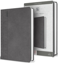 Enlarge image Cover: KJV Large Print Handy Size Gray Imitation Leather - Origin