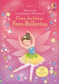 Cover: Mein erstes Anziehpuppen-Stickerbuch: Flora, die kleine Feen-Ballerina - Usborne