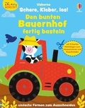 Cover: Kleine Kreativ-Werkstatt - Schere, Kleber, los! Den bunten Bauernhof fertig basteln - Usborne