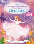 Cover: Mein Anziehpuppen-Stickerbuch Glitzer-M&auml;rchen: Cinderella - Usborne