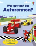 Cover: Wer gewinnt das Autorennen? - Usborne