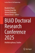 Cover: BUiD Doctoral Research Conference 2025 - Springer