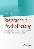 Cover: Resistance in Psychotherapy - Springer