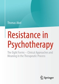Enlarge image Cover: Resistance in Psychotherapy - Springer