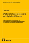 Bild: Materielle Fusionskontrolle auf digitalen M&auml;rkten - Nomos