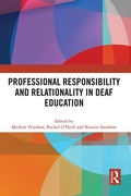 Cover: Professional Responsibility and Relationality in Deaf Education - Routledge