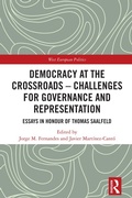 Cover: Democracy at the Crossroads - Challenges for Governance and Representation - Routledge