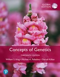 Cover: Concepts of Genetics, Global Edition - Pearson