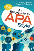 Cover: An EasyGuide to APA Style - SAGE Publications Inc