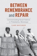 Cover: Between Remembrance and Repair - The University of North Carolina Press