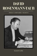 Cover: David Rosenmann-Taub: poemas y comentarios - Editorial a Contracorriente