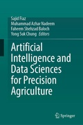 Cover: Artificial Intelligence and Data Sciences for Precision Agriculture - Springer
