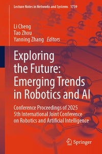 Enlarge image Cover: Exploring the Future: Emerging Trends in Robotics and AI - Springer