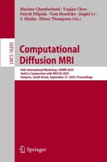 Cover: Computational Diffusion MRI - Springer