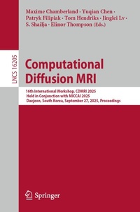 Enlarge image Cover: Computational Diffusion MRI - Springer