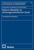 Cover: Reform-Modelle im wirkungsorientierten Staat - Nomos