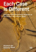 Cover: Each Case Is Different - Hatje Cantz Verlag