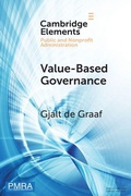 Cover: Value-Based Governance - Cambridge University Press