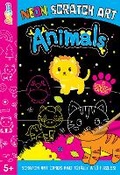 Cover: Neon Scratch Art Animals - Two Windmills Limited
