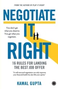 Cover: Negotiate It Right - Jaico Publishing House
