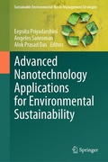 Cover: Advanced Nanotechnology Applications for Environmental Sustainability - Springer