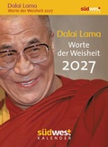 Cover: Dalai Lama - Worte der Weisheit 2027 - Tagesabrei&szlig;kalender zum Aufstellen oder Aufh&auml;ngen - S&uuml;dwest