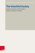 Cover: The Watchful Society - Vandenhoeck & Ruprecht