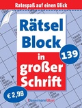 Bild: R&auml;tselblock in gro&szlig;er Schrift 139 (5 Exemplare &agrave; 2,99 ?) - Bassermann