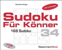 Bild vergrößern Bild: Sudoku für Könner 34 (5 Exemplare à 2,99 ?) - Bassermann