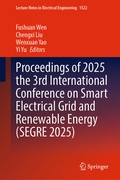 Cover: Proceedings of 2025 the 3rd International Conference on Smart Electrical Grid and Renewable Energy (SEGRE 2025) - Springer