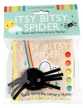 Cover: Touch and Trace Nursery Rhymes: Itsy Bitsy Spider Cloth Book - Silver Dolphin Books