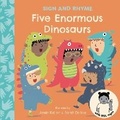 Cover: Five Enormous Dinosaurs BSL - Child's Play (International) Ltd