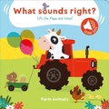 Cover: What Sounds Right? - Farm Animals - LITTLE GENIUS BOOKS