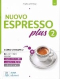 Cover: NUOVO Espresso plus 2 - book + interactive ebook - Alma Edizioni