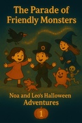 Cover: Noa and Leo's Halloween Adventures - The Parade of Friendly Monsters Volume 1 - Elvin Reina
