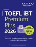 Cover: TOEFL iBT Premium Plus 2026 - Simon + Schuster LLC