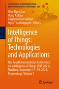 Cover: Intelligence of Things: Technologies and Applications - Springer