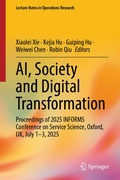 Cover: AI, Society and Digital Transformation - Springer