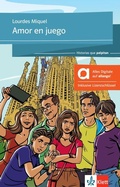 Cover: Amor en juego - Hybride Ausgabe allango - Klett