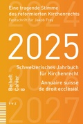 Abbildung von: Eine tragende Stimme des reformierten Kirchenrechts - Theologischer Verlag Zürich