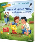 Cover: Komm wir gehen raus ... und finden ein Abenteuer - Carlsen