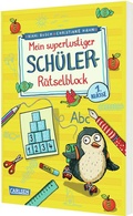 Cover: Mein superlustiger Sch&uuml;ler-R&auml;tselblock - Carlsen