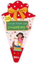 Cover: Schlau f&uuml;r die Schule: Lustige R&auml;tsel zum Schulanfang (Schult&uuml;te rot) - Carlsen