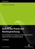 Bild: beA in der Praxis mit Rechtsprechung - Deutscher Anwaltverlag