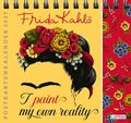 Cover: Frida Kahlo Postkartenkalender 2027 - I paint my own reality - Lappan