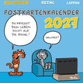 Cover: Shit happens! Postkartenkalender 2027 - Lappan