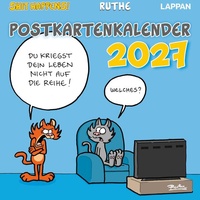 Enlarge image Cover: Shit happens! Postkartenkalender 2027 - Lappan