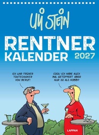 Enlarge image Cover: Uli Stein Rentnerkalender 2027: Monatskalender für die Wand - Lappan