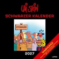 Cover: Uli Stein Schwarzer Kalender 2027: Monatskalender f&uuml;r die Wand - Lappan