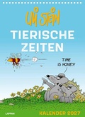 Cover: Uli Stein Tierische Zeiten 2027: Monatskalender f&uuml;r die Wand - Lappan